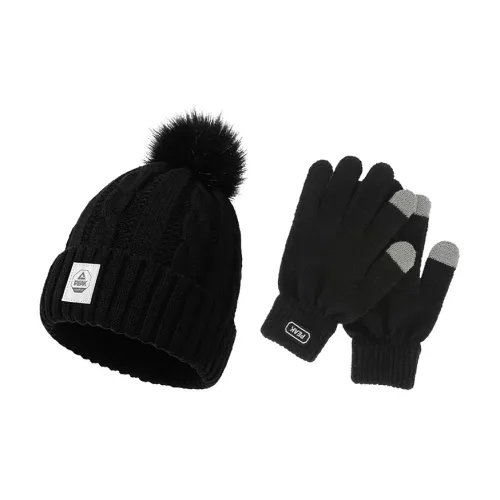 PEAK Полиэстер Шапка-бини Glove Двухкомпонентный комплект Унисекс