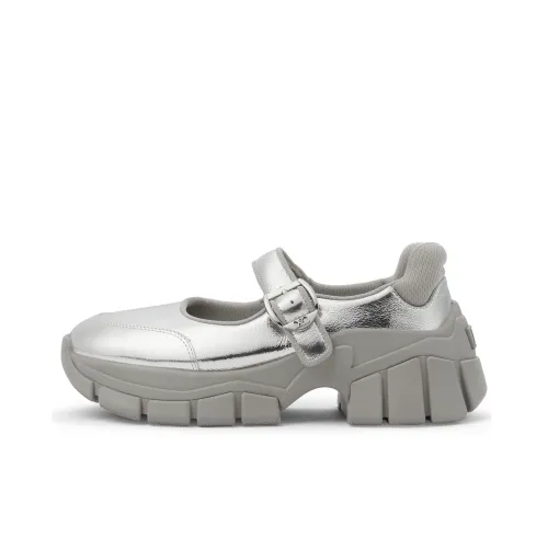 CHARLES KEITH Маленький CK Платформа Туфли Мэри Джейн 6 см Женские