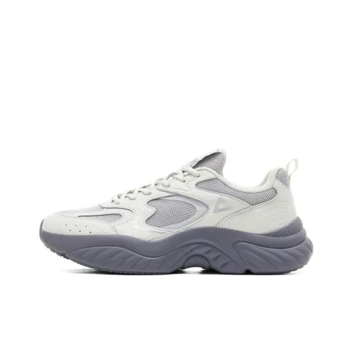 PEAK Высота Увеличивающий Аbrasion Resistant Легкий Низ Resistant Низкий Топ Кэжуал Мужской Бежево-Серый