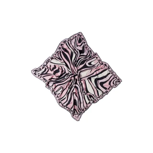 EMILIO PUCCI Шерсть Трикотаж Шарфы Женские Черный Розовый