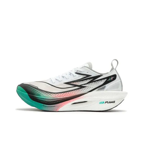 361° Flying Flame 3,5 Амортизаторы Slip-resistant Abrasion-resistant Низкий топ Беговые кроссовки Unisex Белый Черный Зеленый