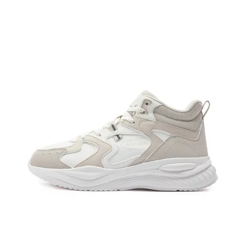 361° Slip Устойчивый к истиранию Теплоизоляционный Высокий Топ Кэжуал Женский Белый Коричневый