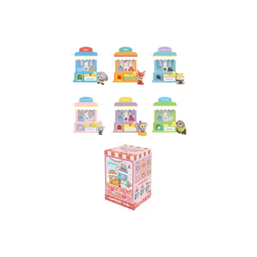 LIOH TOY Зверополис Персонажи Disney Surprise Кукла Машина Фигурка Джуди Слепые Коробки Один Mystery Коробка Целая Коробка 6 шт