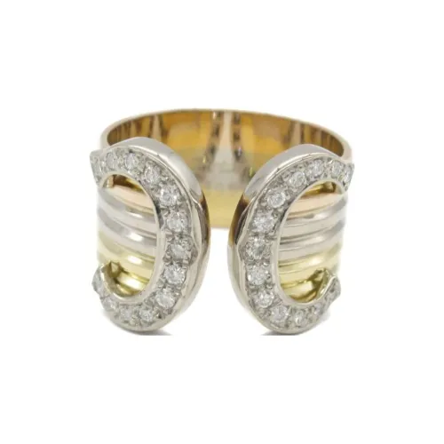 Кольца с алмазами Cartier Унисекс Золото