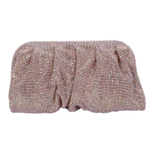 BENEDETTA BRUZZICHES Rhinestone Clutch Women's Pink