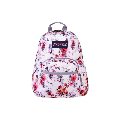 JanSport Полиэстер Рюкзак Мини Женский Розовый и Белый