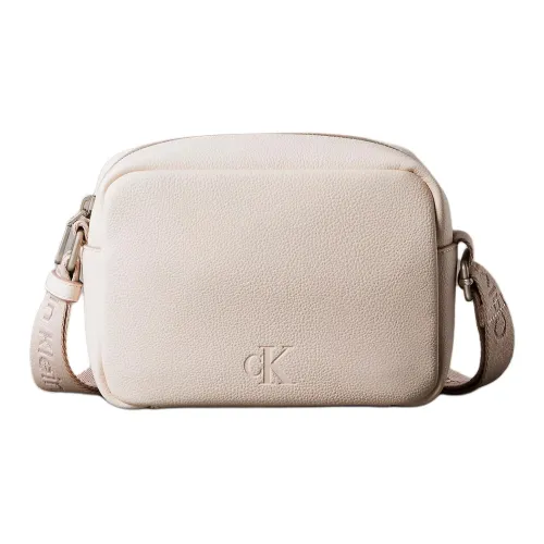 CALVIN KLEIN Полиуретан Camera Сумка Сумка через плечо Стандартная Женская Белая