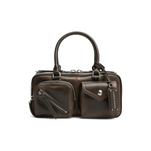 CHARLES KEITH ПУ (полиуретан) Сумка через плечо Средняя Женская MULTI Композитный цвет Черный