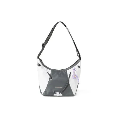 COMBACK Полиэстер Плечо Сумка Сумка через плечо Сумка среднего размера Женская Серый Фиолетовый