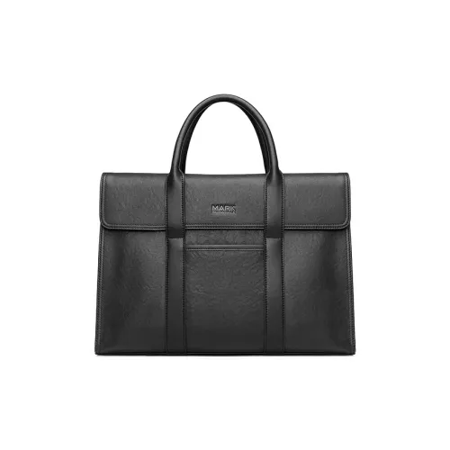 FAIRWHALE Сумка для ноутбука из натуральной коровьей кожи стандартная мужская черная