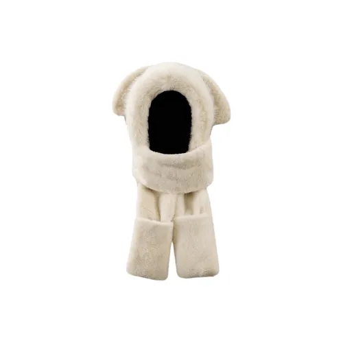 AUGUST HARMONY Искусственная шерсть Кроличья шерсть Шапки-бини Унисекс