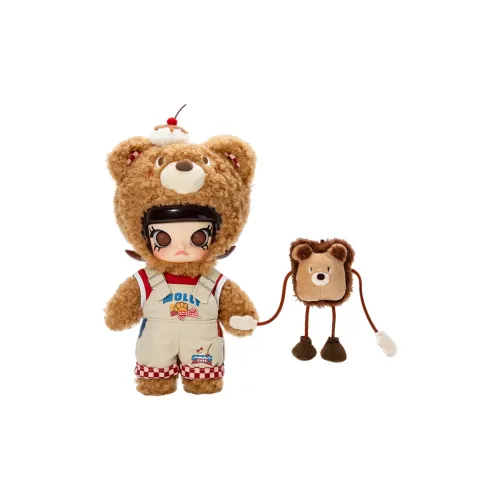 POP MART 1 8 MOLLY Bear С наполнителем Модные Фигурки 20 см