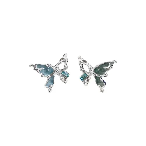 TUTAE Серьги из сплава женские синие