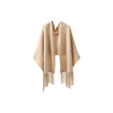 Коричневый козий кашемир