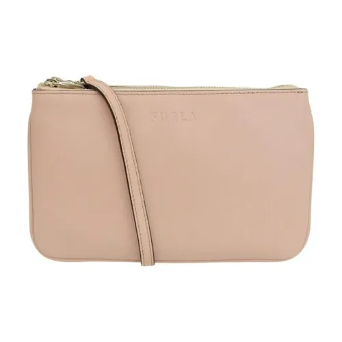Furla Кожа Сумка через плечо Сумка на плечо Мини Женская Розовая