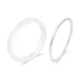 Браслет «Белый лунный свет» + Серебряный браслет с инкрустацией