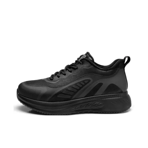 Strongman Мужские повседневные туфли High Top Черные Мужские