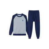 1115 Темно-синий-Звезды