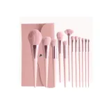 12 шт. Розовый + Конверт Щетка Сумка