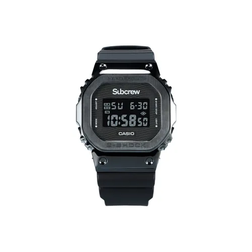 CASIO SUBCREW20 Anniversary Collaboration Edition Кварцевый механизм Часы Мужские Черный циферблат