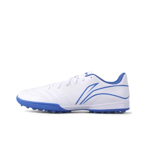 LINING TF Шипы Искусственные Шипы Амортизаторы Устойчивые к Износу Футбольные бутсы Унисекс Белый Синий