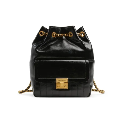 CHARLES KEITH ПУ (полиуретан) Рюкзак Средний Женский Многоцветный