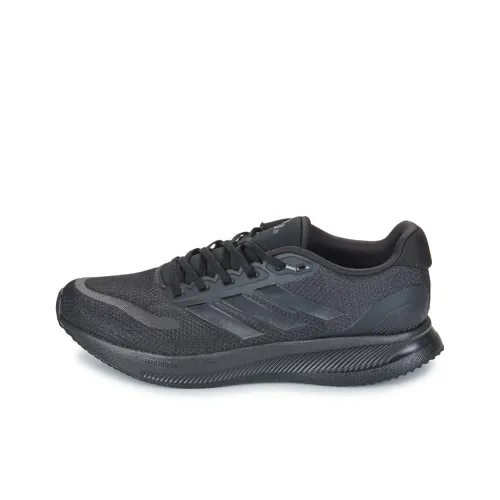 Adidas Runfalcon 5,0 Slip-resistant Abrasion-resistant Low-top Беговые кроссовки Мужские Морской синий