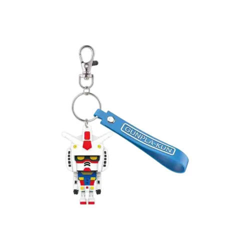 BANDAI Steelplasma Gundam Заку Fengling Джим Корова 3D-эффект Резиновый Брелоки Подвески на ключи с аниме-тематикой