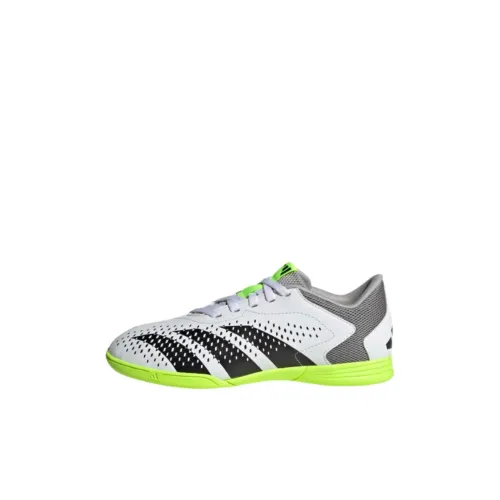 Adidas Predator Accuracy.4 Slip-resistant Abrasion-resistant Low Top Детская футбольная обувь Белый Черный Детская