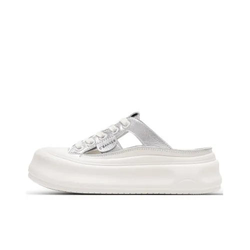 C°BANNER Домашние тапочки Женские Серебряные