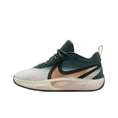 Nike Giannis Freak 6 Детские баскетбольные кроссовки Низкий топ Белый Зеленый Черный Унисекс