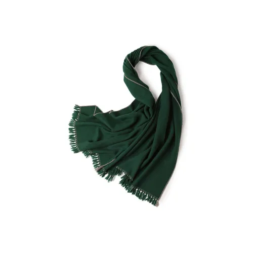 Yamaichi Maru Овечья шерсть Вязаные шарфы Унисекс