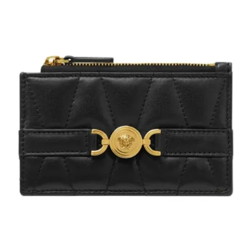 FANSIZHE Medusa '95 Lambskin Картхолдер Стандартный Женские Черный Золотой