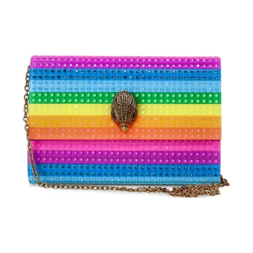 Kurt Geiger London Полиэстер Одно плечо Через плечо Клатч Женский Розовый Многоцветный