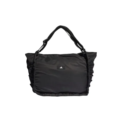 Adidas Переработанный полиэстер Тоут Сумка Сумка для покупок Сумка на плечо Сумка Женская Черная