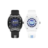 Звездный Черный + Аврорный Белый [Парные Часы]