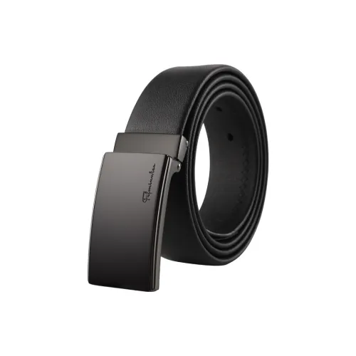 15 MINS Ремни из лощеной коровьей кожи мужские ширина 3,4 см