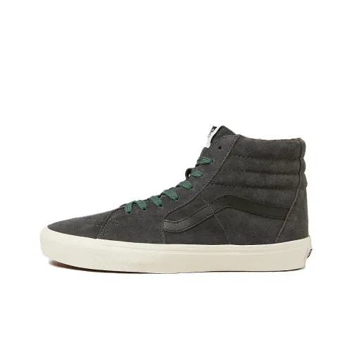 Vans SK8 HI Высокие Кроссовки для Скейтбординга Женские Серые