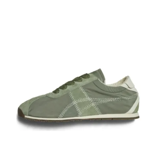 Onitsuka Tiger CORSAIR Беговые кроссовки Низкий Топ Зеленый Унисекс