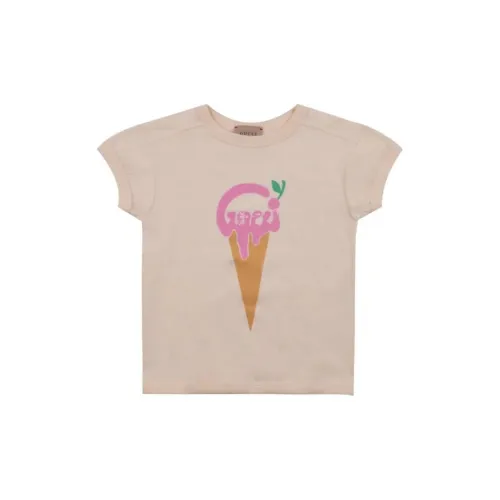 GUCCI Бежевый Kids Т-рубашки