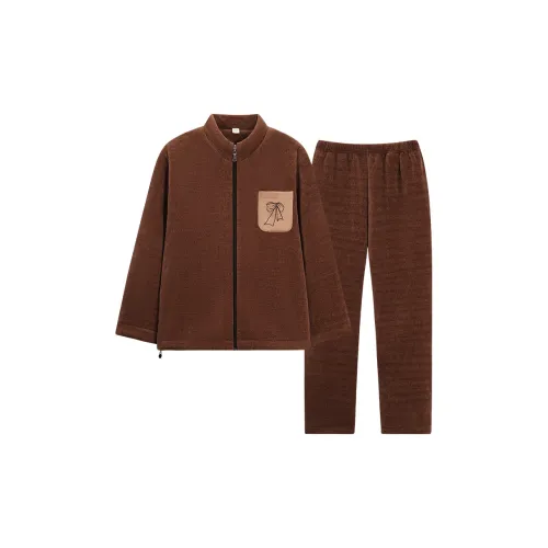 Sha Qian Пижамный комплект женский CAMEL