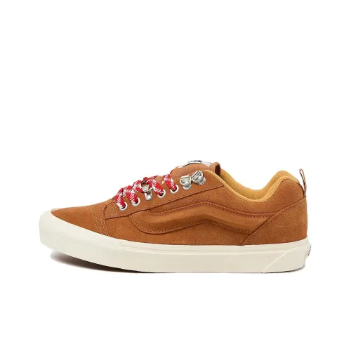 Vans Knu Skool Скейтборд Кроссовки Низкие Коричневые Женские
