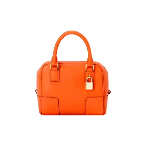 LOEWE Amazona Nappa Телячья кожа Сумка Сумка через плечо Сумка через плечо Женская Оранжевая