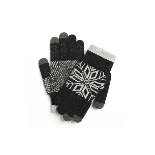 CARDANRO Шерстяные вязаные перчатки унисекс