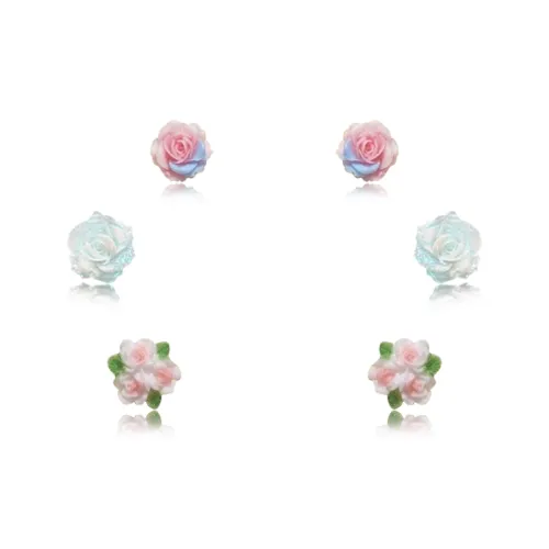 JOYDINNY Серебро S925 Серьги-гвоздики Женские