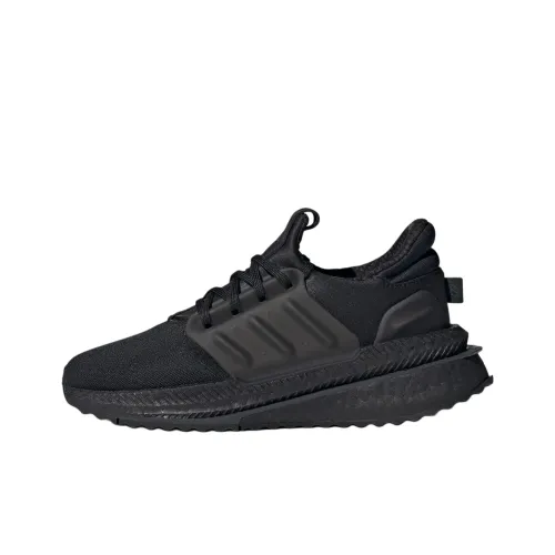 Adidas X_PLRBOOST Детская беговая обувь Низкий топ Черный Школьный возраст