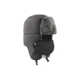 Флисовая подкладка, зимняя шляпа, темно-серый цвет