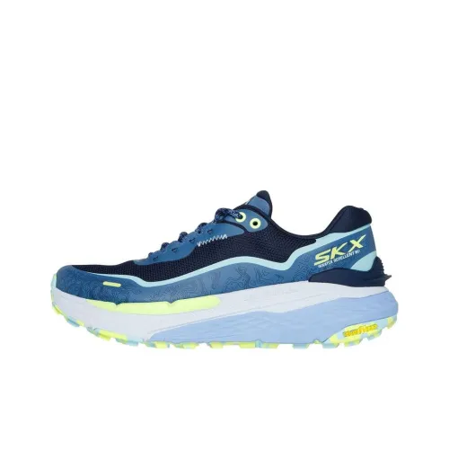 Skechers MAX CUSHIONING ELITE Низкие Кроссовки для бега по пересеченной местности Женские Морской синий