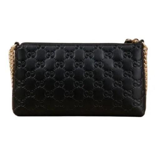 GUCCI Сумка из коровьей кожи сумка через плечо женская черная