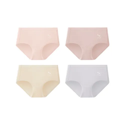 RED DRAGONFLY Хлопковые трусы женские 4 штуки